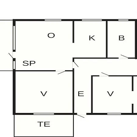 Casa vacanze 5 Person In Allinge-by Traum Allinge-Sandvig